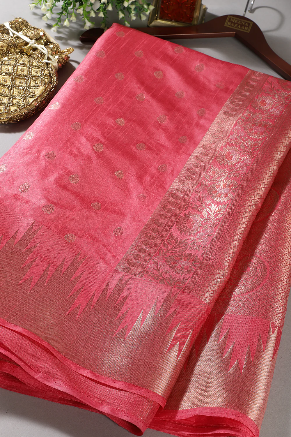 Silk Buta Woven Saree - Image 5